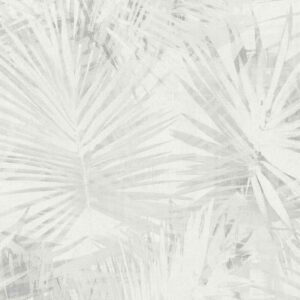 Natur Tapete Profhome 363851 Vliestapete strukturiert mit Palmen matt grau beige 5,33 m2 - grau