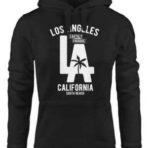 Neverless Hoodie "Hoodie Damen Los Angeles California LA Palme Sweatshirt Kapuze Hoody Neverless®"