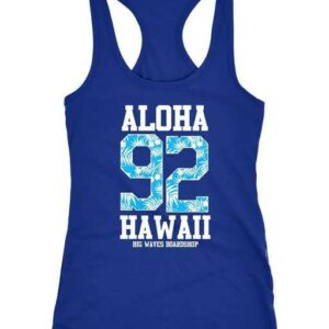 Neverless Tanktop "Damen Tanktop Tank Top Aloha Hawaii Summer Palm Leafs Sommer Tropical Shirt Neverless®"