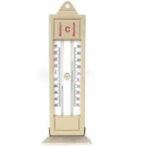 Pflanzenthermometer für den Außenbereich, Garten-Gewächshaus-Thermometer, digitales Max-Min-Thermometer für Pflanzenarbeitsplätze im Innen- und