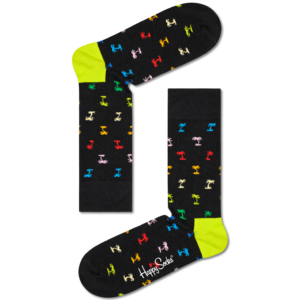 Schwarze Palmen Socken | Happy Socks