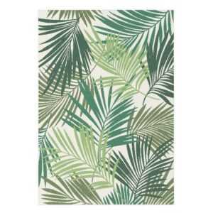 Teppich "Palm Jungle, Erhältlich in 4 Größen, Wohnteppich, In - & Outdoor geeignet, Teppichläufer", Karat, Rechteckig, Höhe 7 mm, pflegeleicht, Wohnzimmer