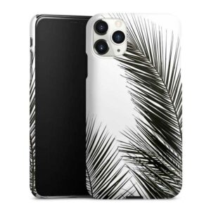 iPhone 11 Pro Max Handy Premium Case Smartphone Handyhülle Hülle glänzend Jungle Palm Tree Leaves Premium Case