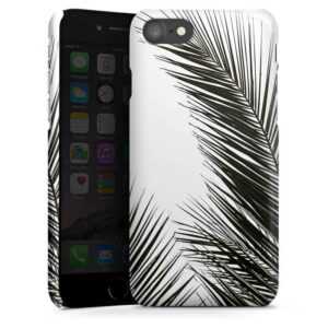 iPhone 7 Handy Premium Case Smartphone Handyhülle Hülle glänzend Jungle Palm Tree Leaves Premium Case