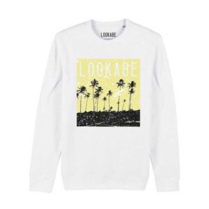 LOOKABE Sweater "Palm Springs" mit Rundhalsausschnitt