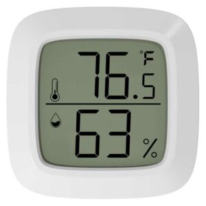 Mini Digital Indoor Thermometer Hygrometer Haus Genauer Temperaturfeuchtigkeitsmessgeräte für Home Office Baby Room Gewächshaus - Modell:Fahrenheit
