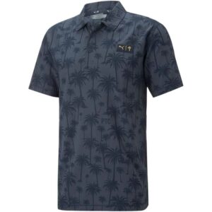 PUMA xPTC Palm Golf Poloshirt Herren navy blazer S