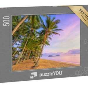 puzzleYOU Puzzle "Sonnenaufgang in Palm Cove, Queensland, Australien", 500 Puzzleteile, puzzleYOU-Kollektionen Strand, Strand & Meer