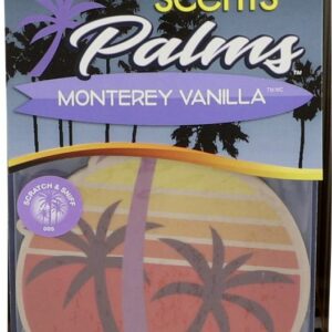 California Scents Papierlufterfrischer Palm Monterrey Vanilla