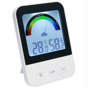 Digitales elektronisches Thermometer mit LCD-Hintergrundbeleuchtung Innen Gewächshaus