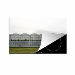 MuchoWow Herdblende-/Abdeckplatte Ein großes Gewächshaus für den Gemüseanbau, Vinyl, (1 tlg), Ceranfeldabdeckung für die küche, Induktionsmatte
