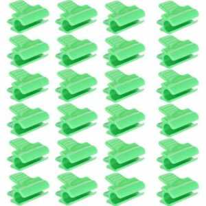 24 Stück Kunststoff-Gewächshaus-Clip-Klemme Gartenwerkzeug Gewächshaus-Zubehör