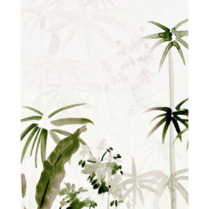 Komar Wandbild Bamboo Drawing Palmen B/L: ca. 40x50 cm