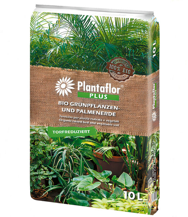 PLANTAFLOR Grünpflanzen- & Palmen-Erde