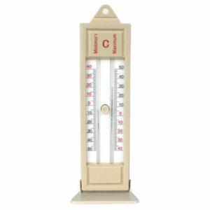 Garten-Gewächshaus-Thermometer, digitales Max-Min-Thermometer für Außenpflanzungen für Pflanzenarbeitsplätze im Innen- und Außenbereich, einfaches an