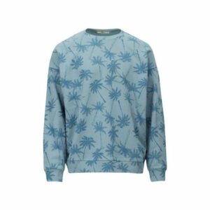 LTB Longpullover LTB Sofeze Forget Me Not Adriatic Blue Palm Sweaters