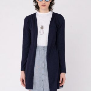 Lange Jersey Jacke aus Hanf & Bio Baumwolle