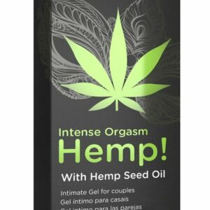 Orgie Stimulationsgel Intense Orgasm Hemp Intimgel mit Hanfsamen-Öl