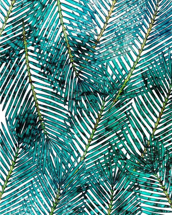 Komar Vliestapete "Palm Canopy", 200x250 cm (Breite x Höhe), Vliestapete, 100 cm Bahnbreite