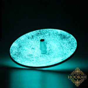 WOODOO Glaskohleteller - THE HOOKAH Spezial Glaskohleteller (Durchmesser ca. 26 cm