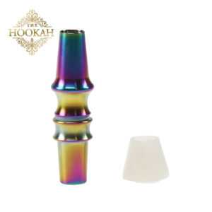 THE HOOKAH Kopfschliffadapter 18/8 Rainbow incl Kopfdichtung auch für andere Shisha Marken geeignet   Hinweis Glaskohleteller ist nicht im Lieferumfang enthalten