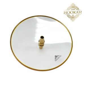 GOLD Glaskohleteller – THE HOOKAH Spezial Glaskohleteller (Durchmesser ca. 26 cm