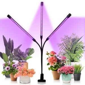 Hengda - Pflanzenlampe Led Vollspektrum 30W 60leds Pflanzenlicht.Clip On Plant Grow Lights Indoor mit 3 Beleuchtungsmodi.Wachstumslampen füR Pflanzen