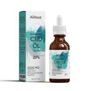 Avitava 20% CBD Öl THC-frei Breitspektrum